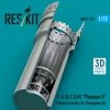RESKIT RSU72-0231 F-4 (B, C, D, N) Phantom II exhaust nozzles for Hasegawa kit (3D Printed) 1/72